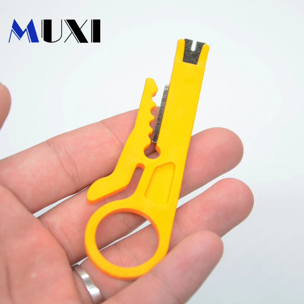 

1Pcs Mini Simple and Practical UTP STP Network Plier Size 9cm Cable Wire Stripping Knife