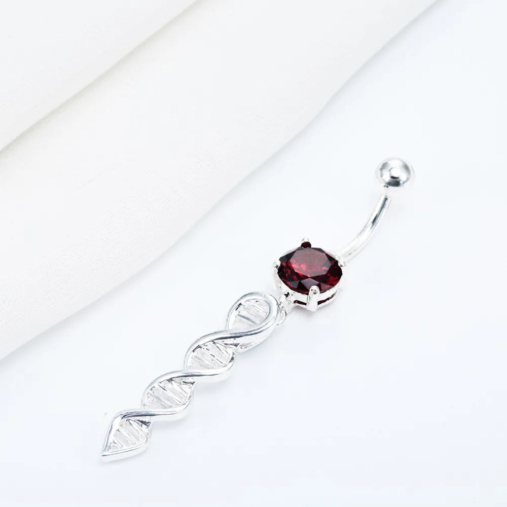 Женское кольцо пупок с кристаллами из медицинской стали|piercing body jewelry|body jewelrynavel belly