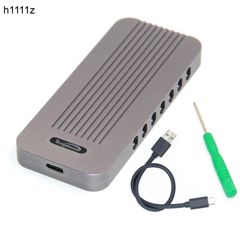 Алюминиевый корпус NVMe PCIE USB3.1 для HDD M.2 к USB SSD жесткого диска Type C 3 1 M Соединитель в