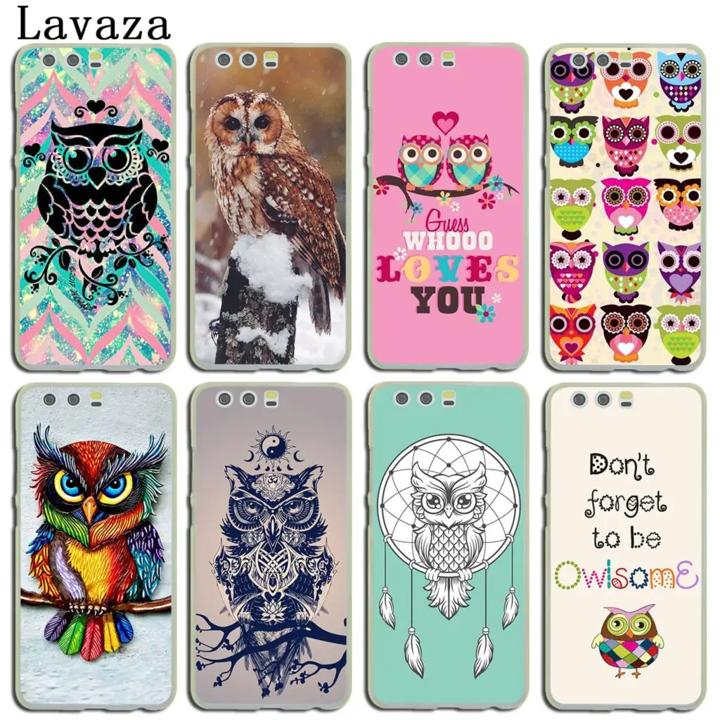 Lavaza Сова арт Прекрасный чехол для телефона Huawei P30 P20 P9 P10 Plus P8 Mate 20 Pro Lite Mini 2016 2017 P smart