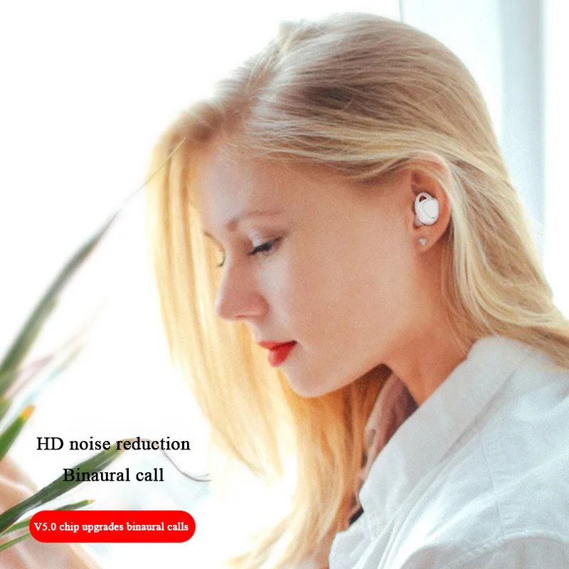 Moloke мини TWS наушники Bluetooth 5,0 спортивная гарнитура беспроводные наушники с зарядным устройством