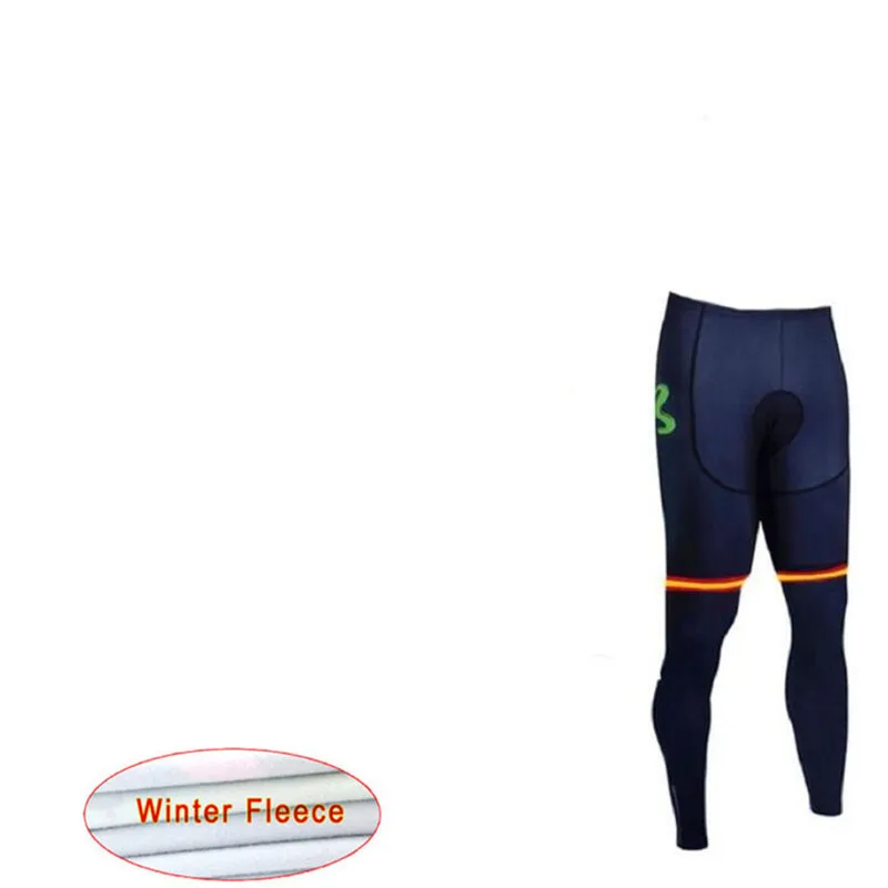 pants 7 Movistar на открытом воздухе Велосипеды Джерси с длинными рукавами Термальность велосипедная шерстяная зимняя Велосипедная форма комплект бикини купальники Maillot Ropa Ciclismo Hombre D4 - Цвет: pants 7