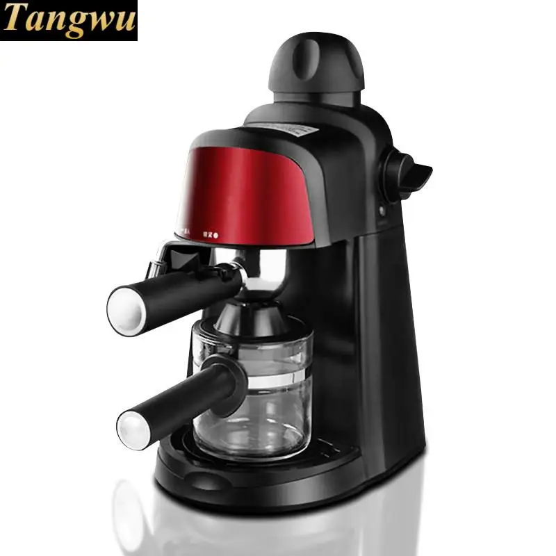 

espresso machine is a fully semi-automatic steam milk foam instant coffee pot