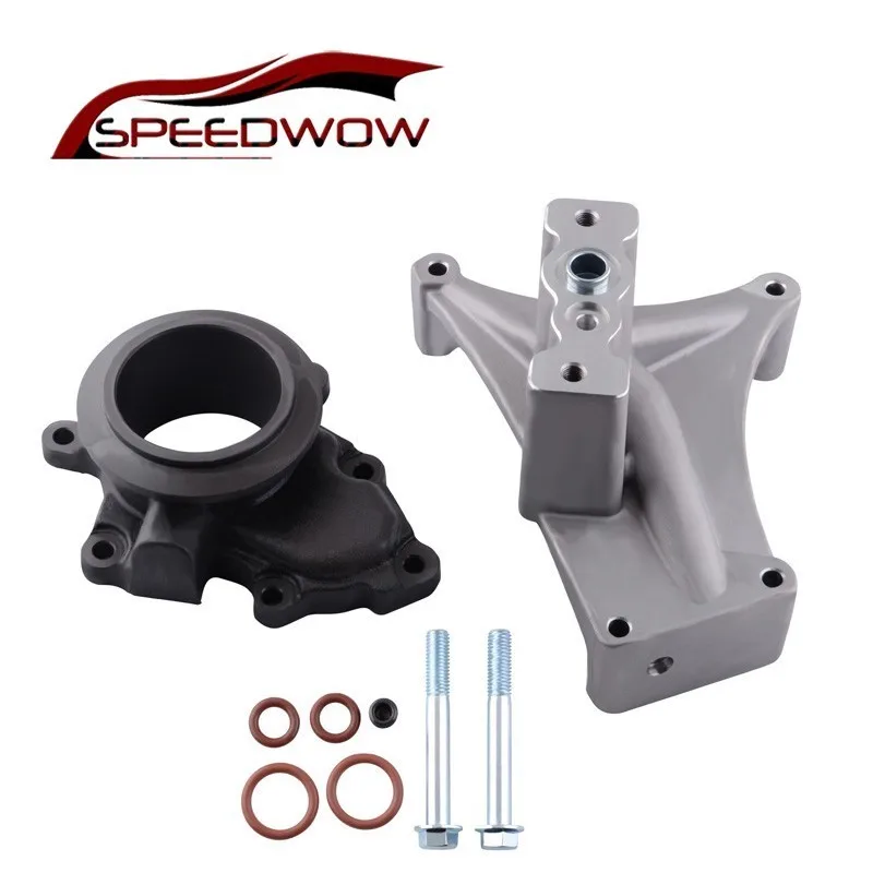 SPEEDWOW 7.3L Powerstroke Diesel EBPV удаляемый комплект (подставка + Корпус выхлопной трубы)