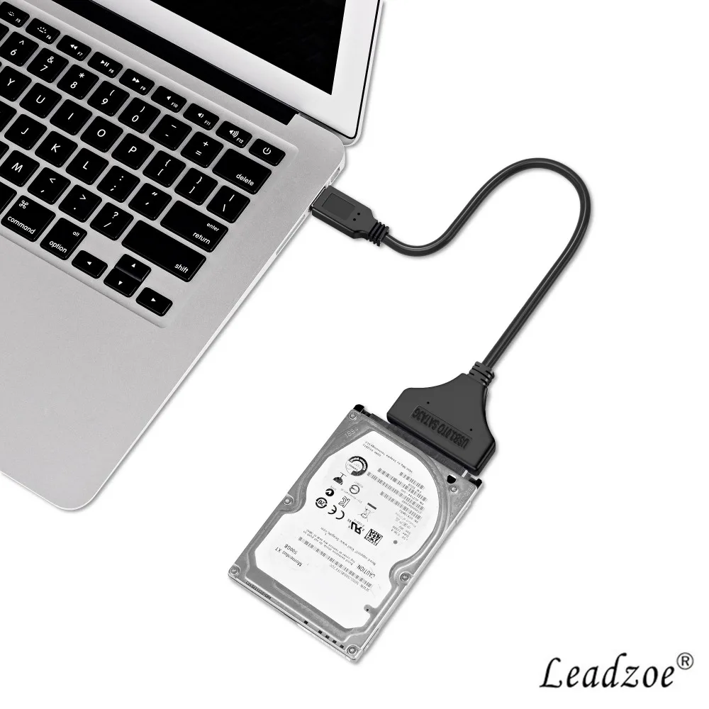 Leadzoe SATA к USB 3 0 кабель адаптера w/UASP для 2 5 &quotHDD/SSD жесткого диска|usb to sata adapter|usb satausb |