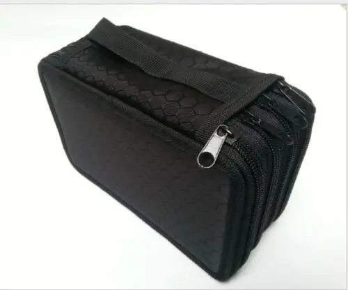 

High Capacity Box Stationary Pen Pouch Bag Makeup Storage Bag Pen Pencil Case Storage Box Coin Holder Pen Stationery Case