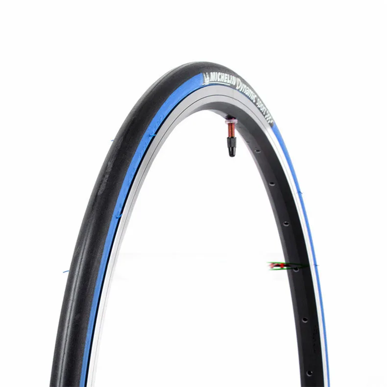 Black-Blue 23C Шины для шоссейного велосипеда Michelin Dynamic 700* 23C/25C/28C 700C велосипедные шины pk Maxi Kenda запчасти - Цвет: Black-Blue 23C