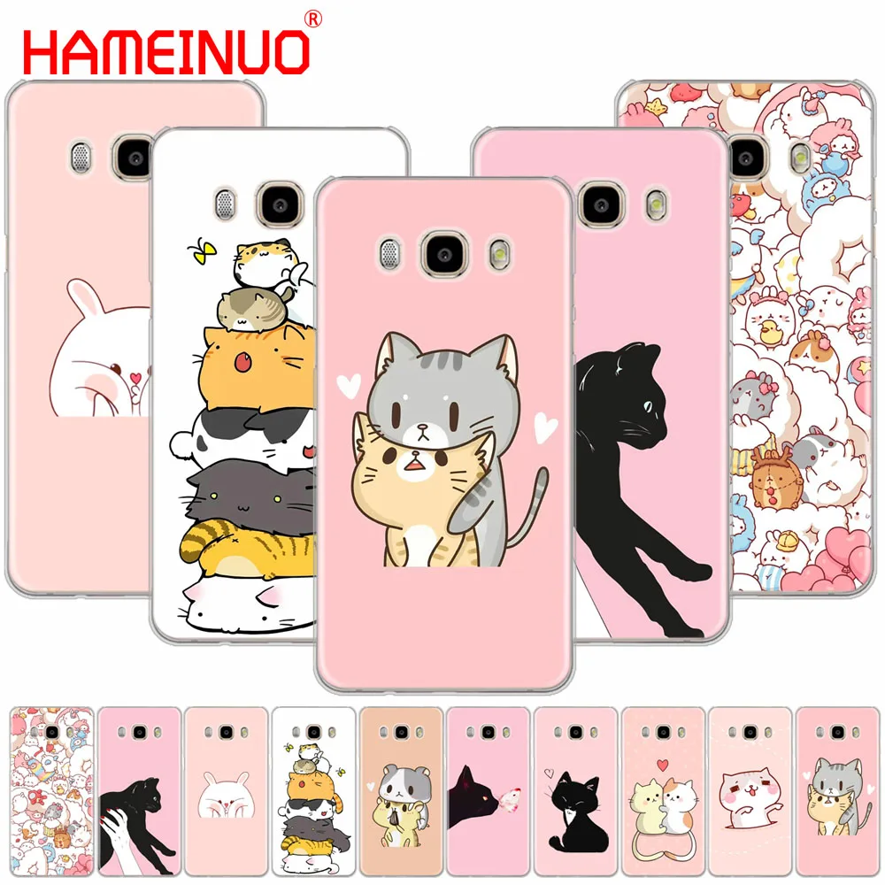 HAMEINUO Kawaii Molang с рисованным аниме рисунком собачки и котика из