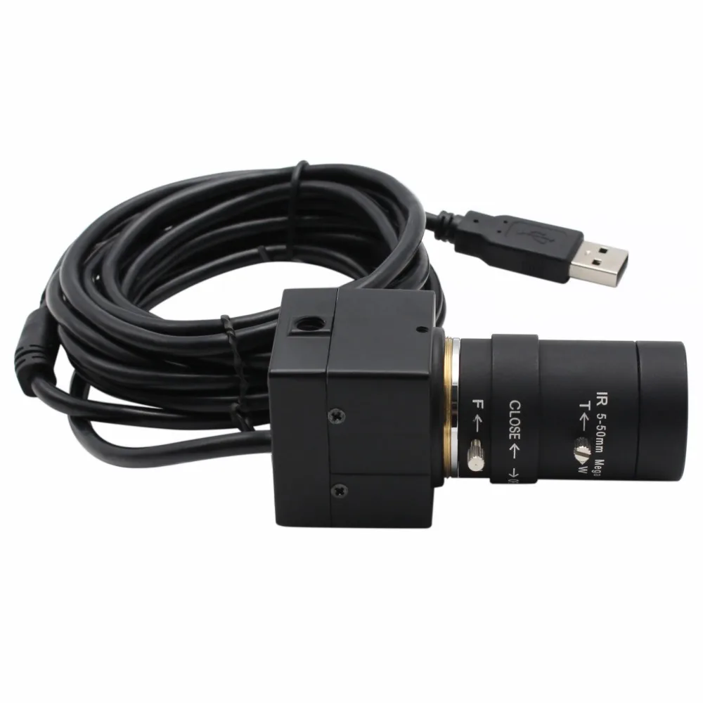 5-50 мм варифокальный объектив 960P USB веб-камера Android Linux Windows Mac с низким освещением