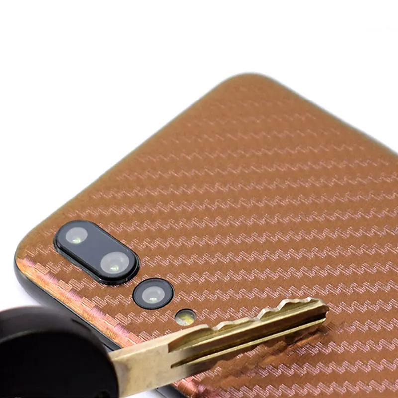 Затенение Цвет 3D углеродного волокна Телефон Защитная пленка для huawei P20/P20pro