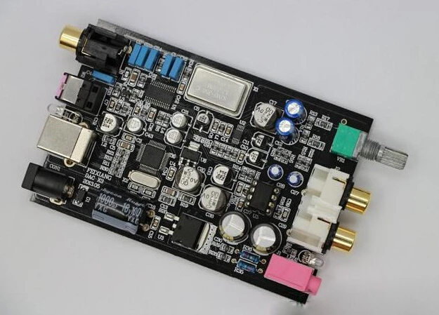 Fx DAC-X3 hi-end CM108 + CS8416 CS4344 NE5532 USB DAC усилитель для наушников 192K-24BIT нескольких Func