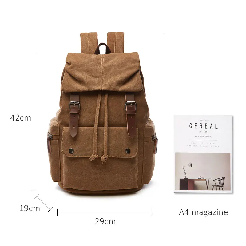 Холщовый Рюкзак для ноутбука мужчин и женщин школьный рюкзак Mochila Feminina модный