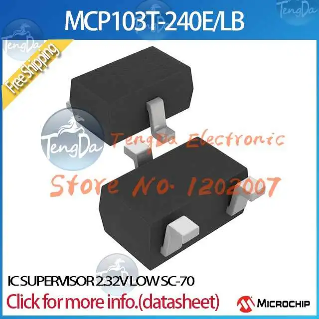 Бесплатная доставка 10 шт./лот MCP103T 240E / фунт IC руководитель 2.32 В низкая SC 70 103
