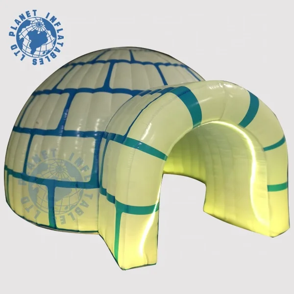 Дешевая надувная палатка для снежного Igloo небольшого размера надувной игровой
