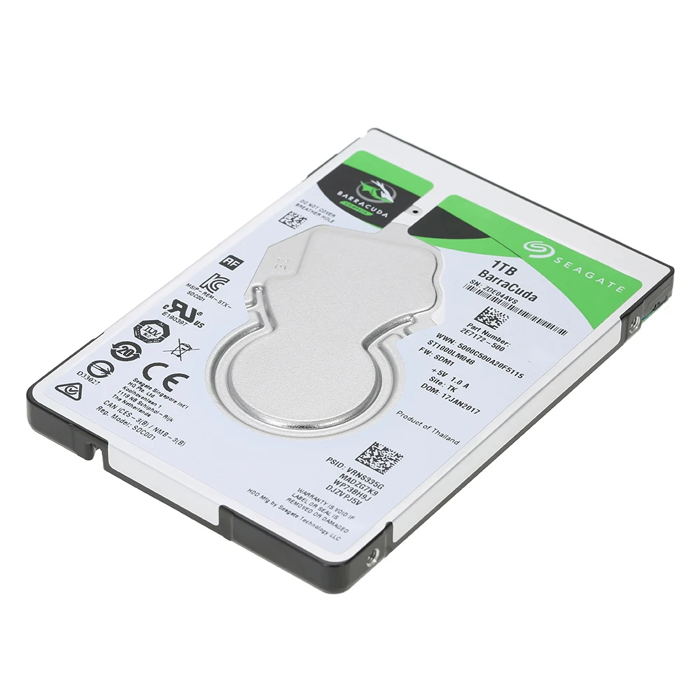 Внутренний жесткий диск Seagate для ноутбука 1 ТБ 2 5 дюйма HDD 7 мм 5400 об/мин SATA 6 8 128 Мб