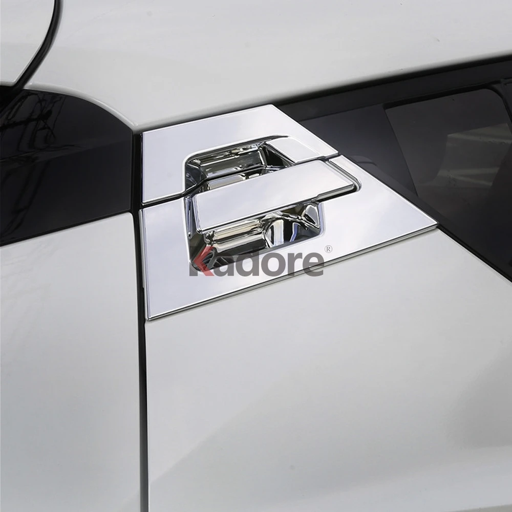 Для Toyota C-HR CHR хромированная задняя дверная ручка накладка+ боковые ручки чаши аксессуары для формовки чашек