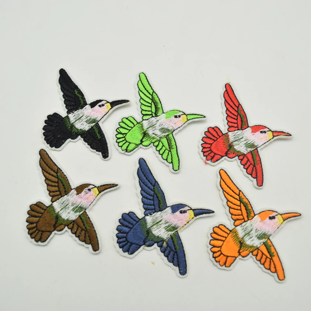 30 шт. патч с аппликацией для пришивания в виде маленькой птицы | Дом и сад