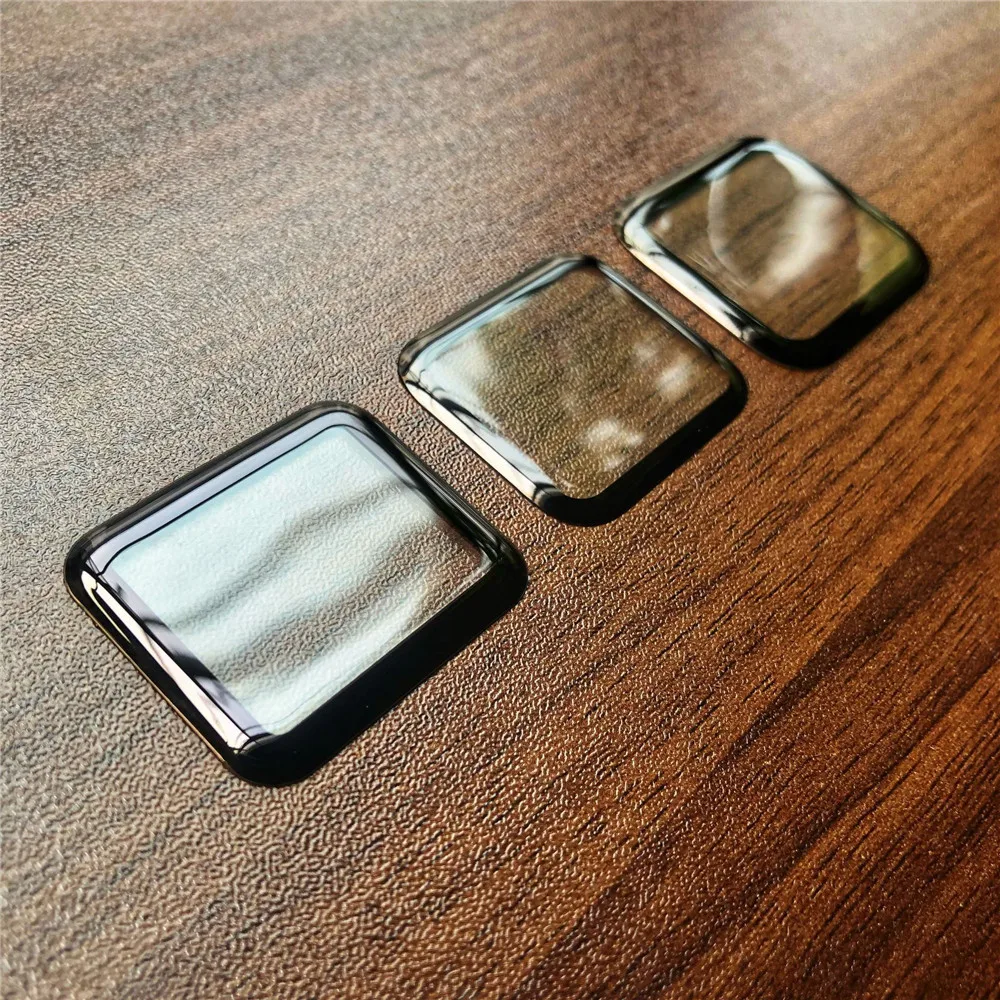 Закаленное стекло для Apple Watch Series 3 2 1 38 мм 42 3D пленка с закругленными краями защита
