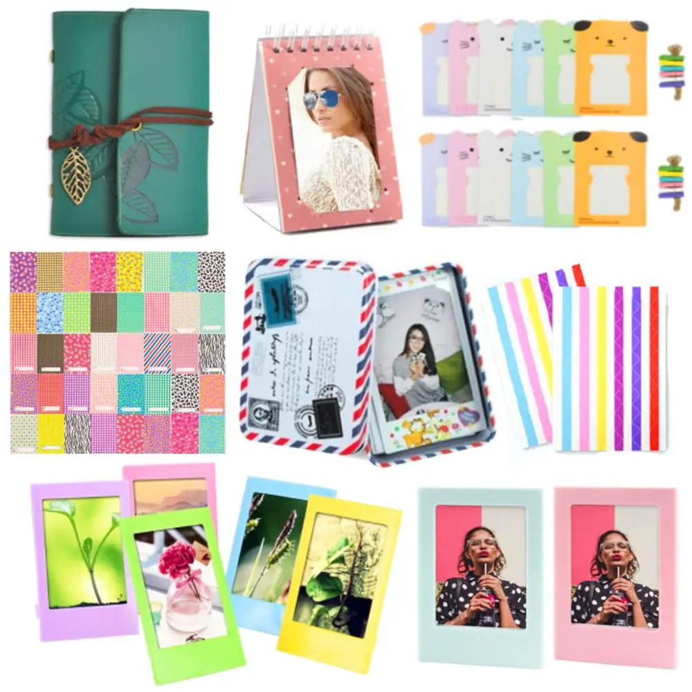 Комплект аксессуаров для камеры 8 в 1 Набор Fujifilm Instax Mini 9/8/8 +/7 s рамки фильмов