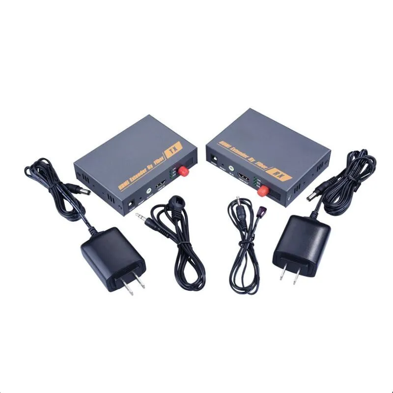 Новый HDMI волоконно оптический удлинитель конвертер 20 км по TCP IP 1080P