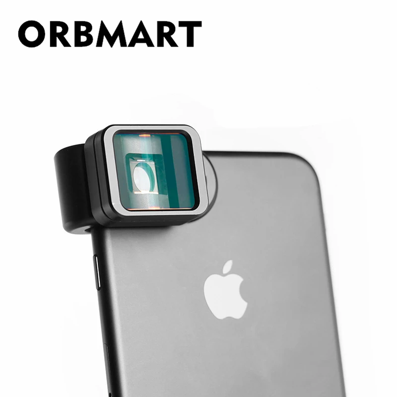ORBMART 1.33x Deformation Phone Lens Universal Clip Widescreen Movie For iPhone Huawei Samsung Xiaomi Smart | Мобильные телефоны и