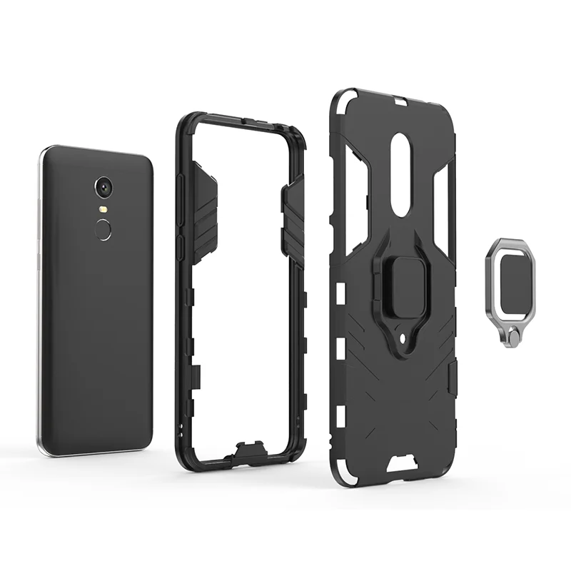 SemgCeKen finger ring armor case for redmi note 4 4x x note5 pro note4 5 plus 5plus luxury original stand phone Hard back cover |