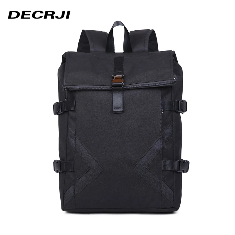 

DECRJI Anti-thief USB Charge Laptop Backpack Men Large Capacity Travel Backpack Teenager School Bag High Quality Escolar Mochila