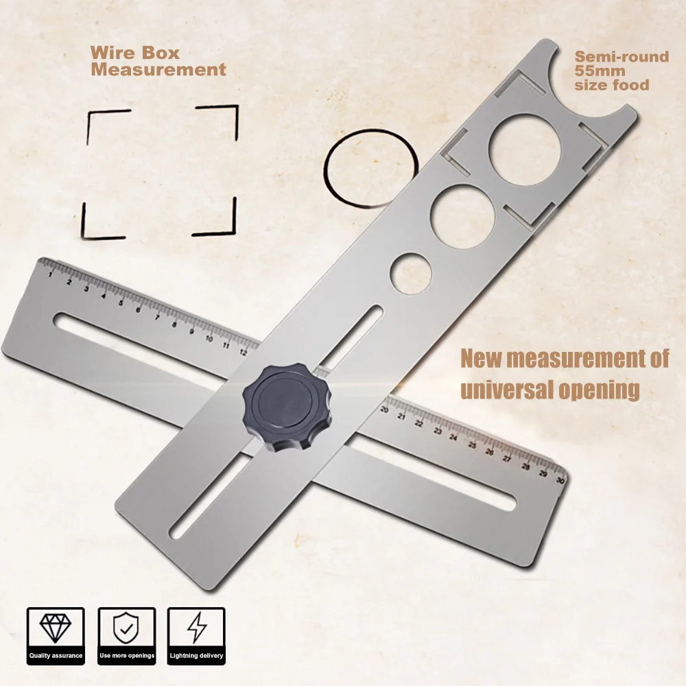 Tile Borehole Locator Multifunctional Adjustable Position Puncher Auxiliary Tool --M25 | Инструменты
