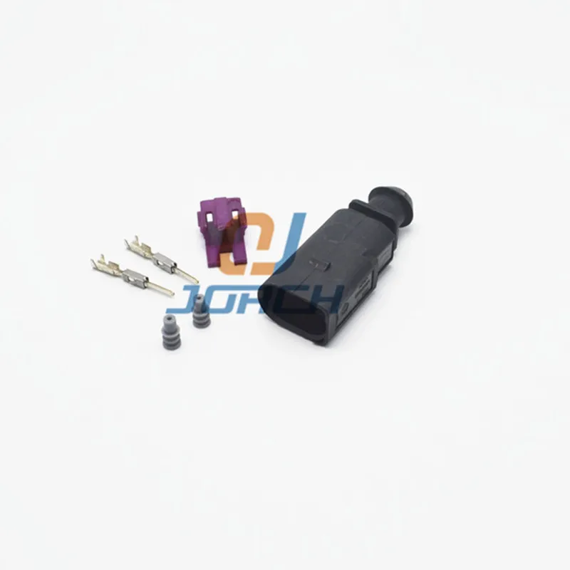 

10sets 2pin automotive trunk plug connector 1J0973802 for vw Audi ignition coil connectors 1J0 973 802