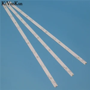 Светодиодная лента для подсветки Philips 32PFH430988 32PFH5300 32PFK410012 Bar, HD объектив, 7 ламп, 614 мм