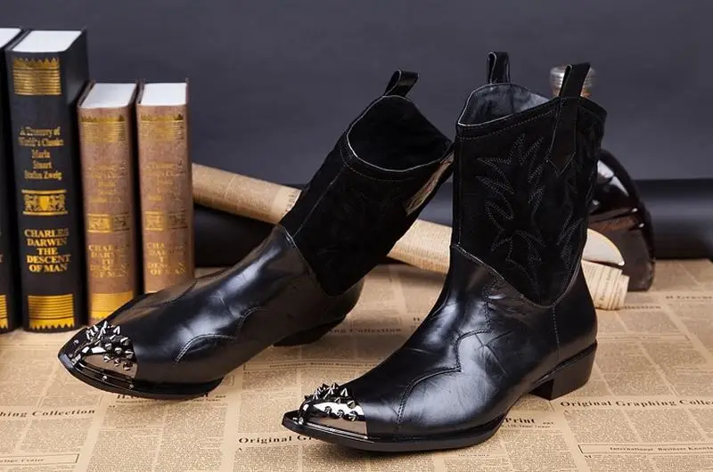 Модные мужские Ботинки Martin из натуральной кожи Новое поступление 2017 ботинки до