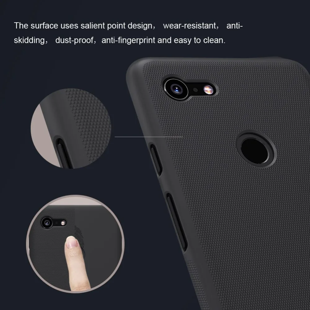 Чехол для Google pixel 3 XL Жесткий 6 дюйма NILLKIN чехол funda coque capa на матовой защитной сумке