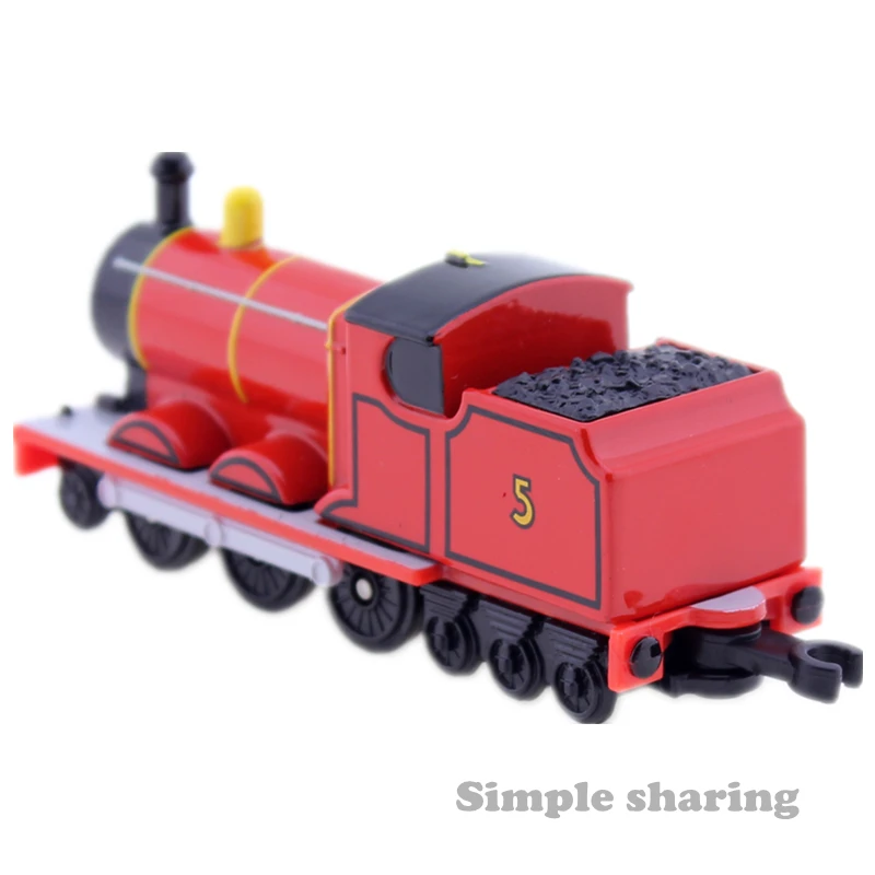 Takara Tomy Tomica no.04 Джеймс Паровозик локомотив модель комплект литья под давлением