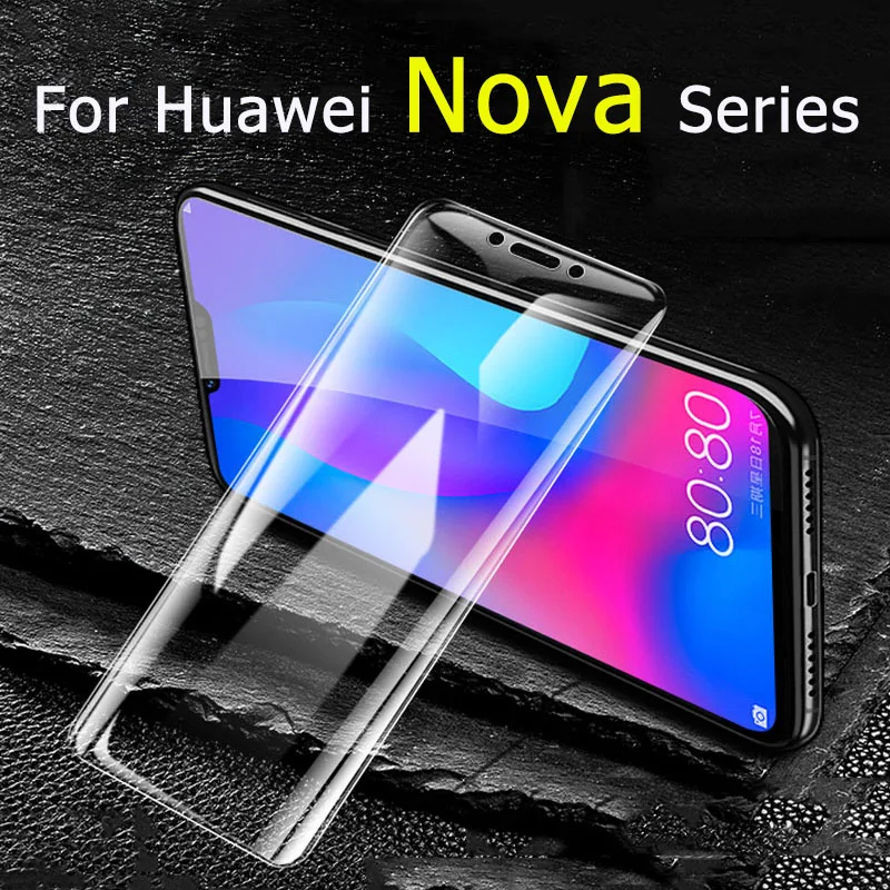 Защитное стекло nova2i закаленное для Huawei Nova 2i 2 i plus|Защитные стёкла и плёнки
