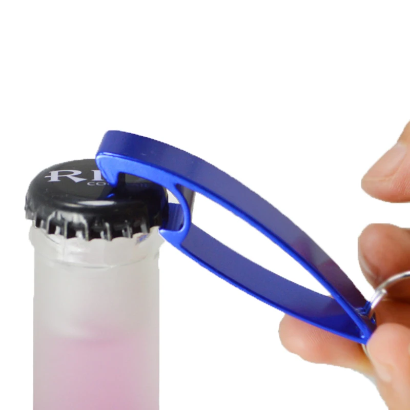 Пользовательский логотип металлический алюминиевый открывалка для бутылок