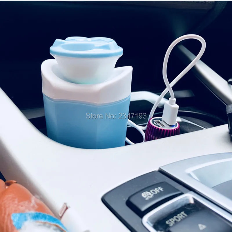 2018 портативный автомобильный мини Ароматерапевтический USB увлажнитель воздуха