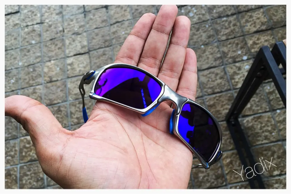 Синие и фиолетовые поляризованные Сменные линзы для солнцезащитных очков Oakley