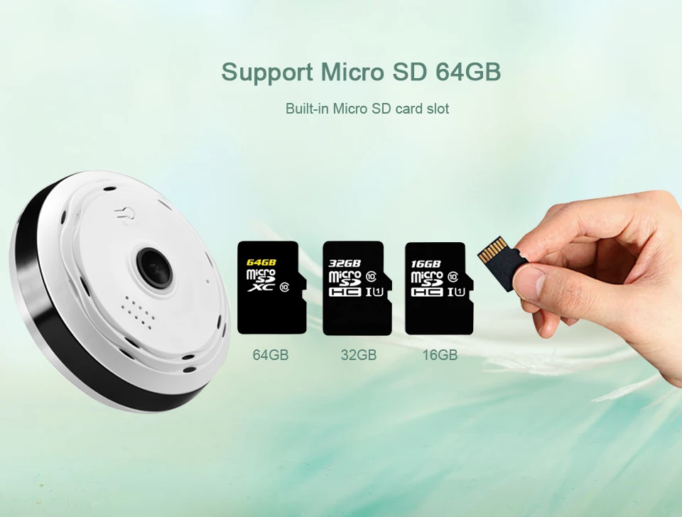 960P IP камера Wifi Домашняя безопасность Беспроводная 360 градусов панорамная CCTV