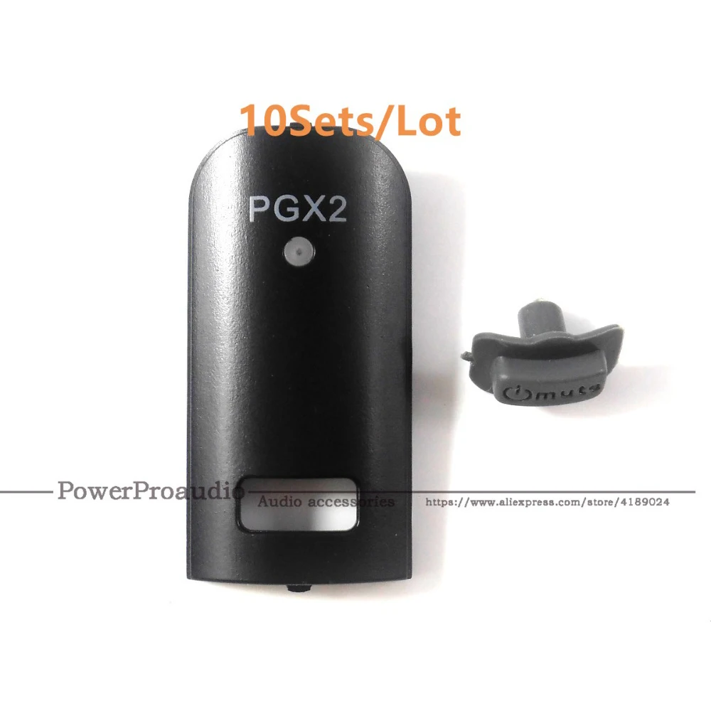 10 компл./лот корпус микрофона часть с Mute Для Shure PGX2|Аксессуары для микрофонов| |