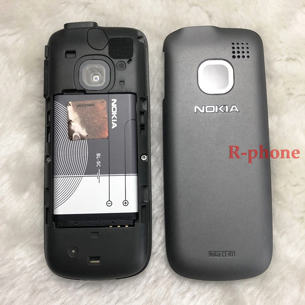 Nokia C1 01 отремонтированный мобильный телефон 2G GSM Горячая Распродажа Оригинальный