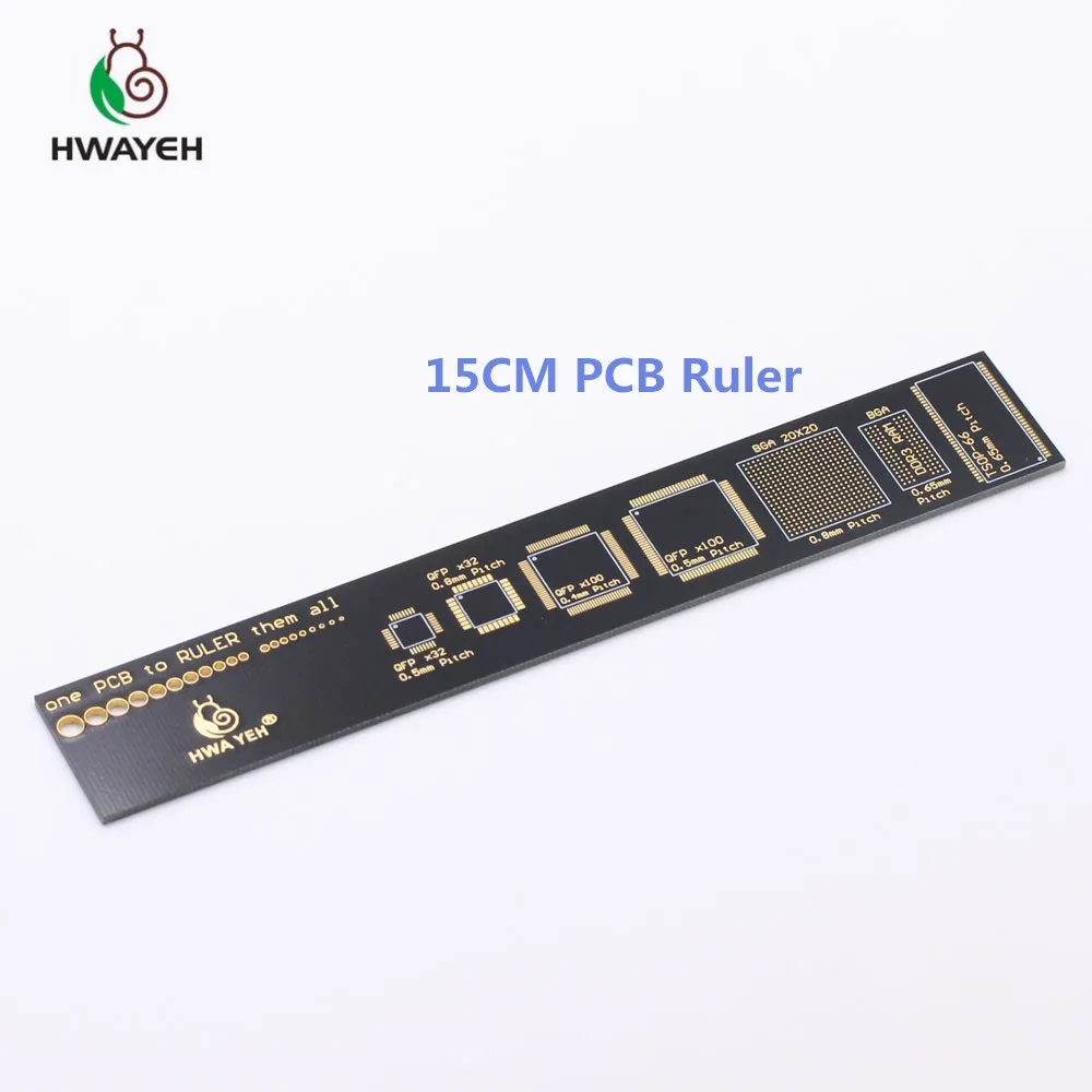 Многофункциональная линейка PCB 15 см 20 25 для электронных инженеров любителей Arduino