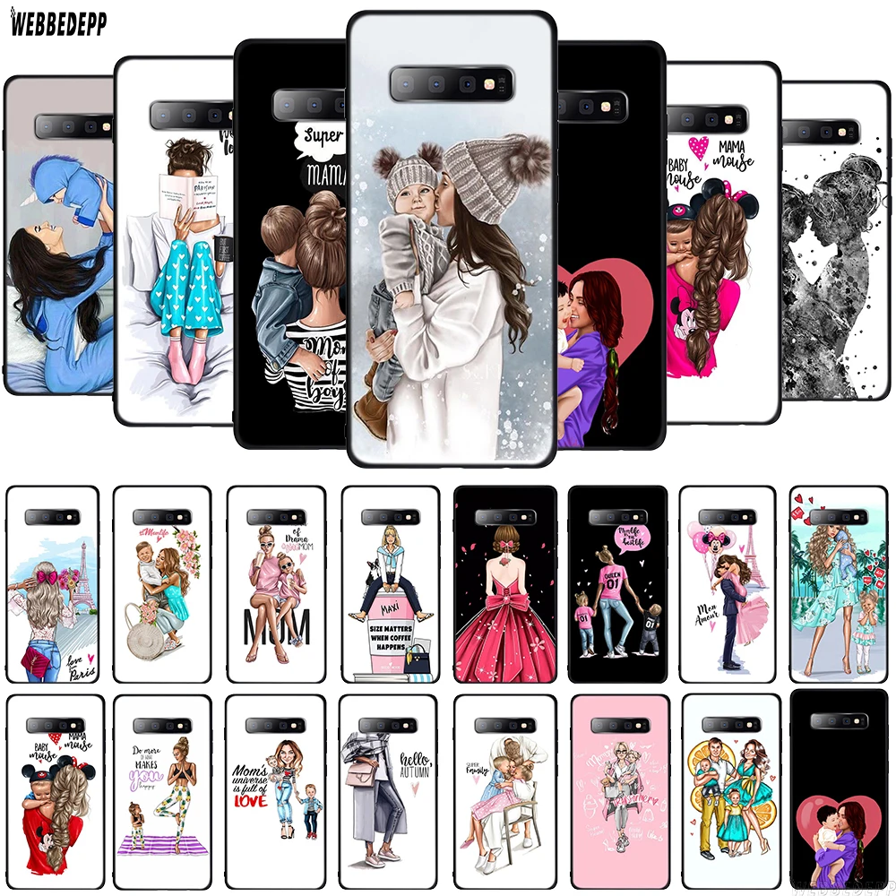 WEBBEDEPP чехол из ТПУ для Samsung Galaxy A10 A30 A40 A50 A70 A6 A8 A9 J6 2018 Note 8 9|Бамперы| |