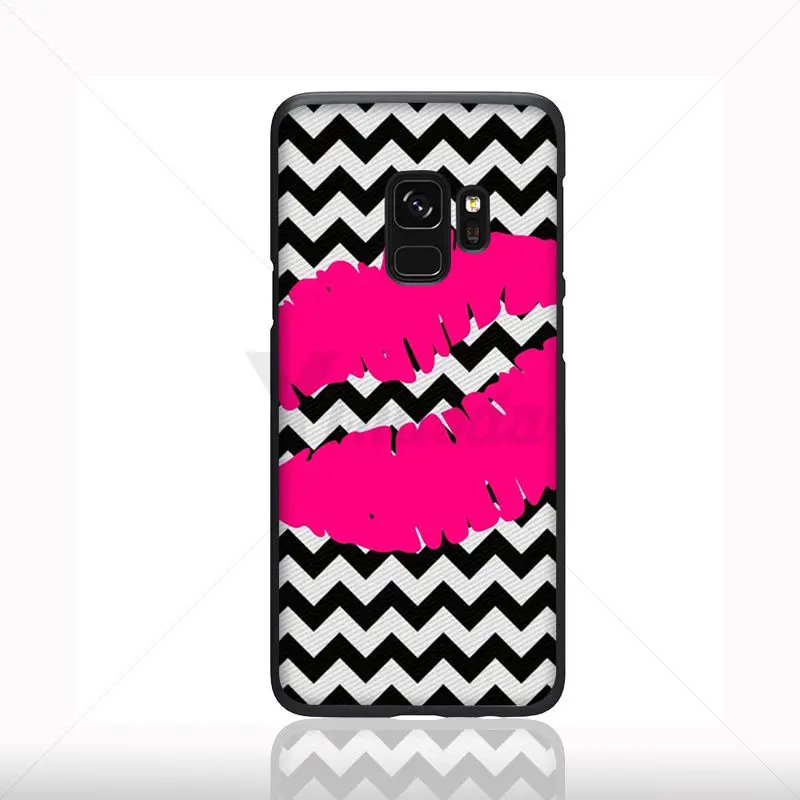 Yinuoda sexy red woman lip DIY Luxury High-end Protector phone Case For Samsung Galaxy note 8 note9 s7 S10plus s9 s8 plus funda | Мобильные
