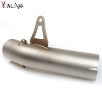 s1000rr motorcycle mid exhaust pipe middle exhaust pipe exhaust middle 58mm pipe for bmw s1000rr 2009 2010 2011 2012 2013 2014
