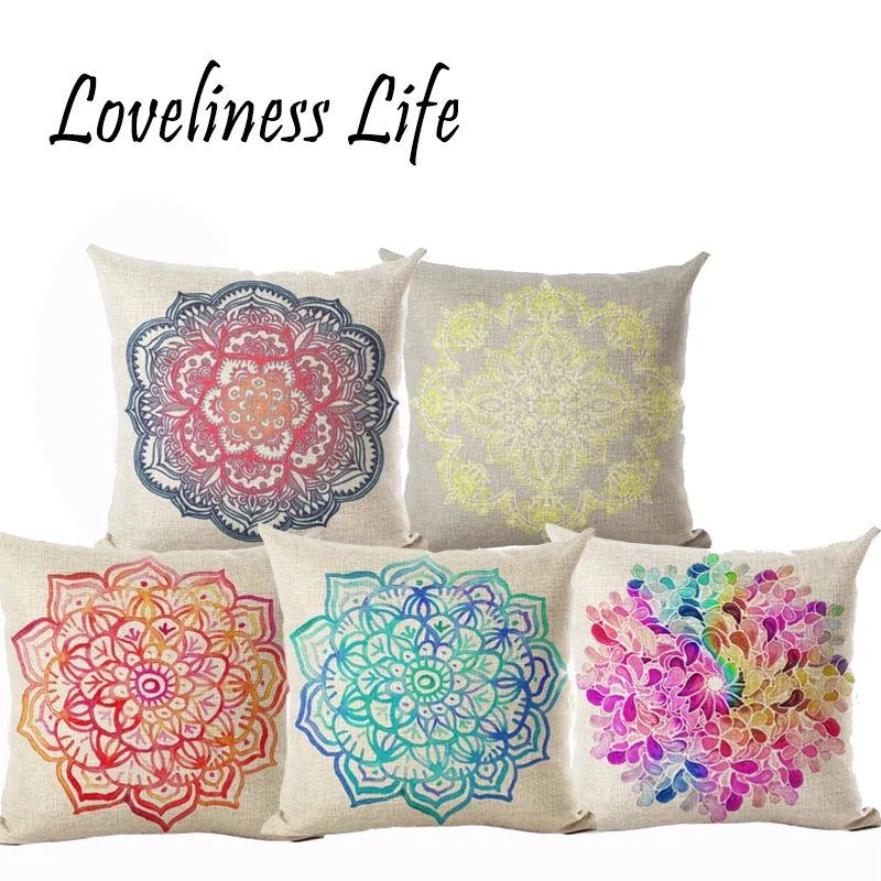 2016 новая дизайнерская Узорчатая наволочка Подушка в богемском стиле