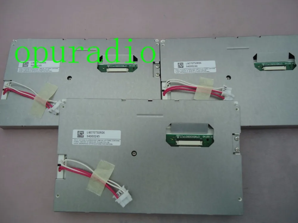 100% оригинальный новый 7-дюймовый ЖК-экран LQ070T5DR06 LQ070T5DR02 панель для автомобиля Audi GPS