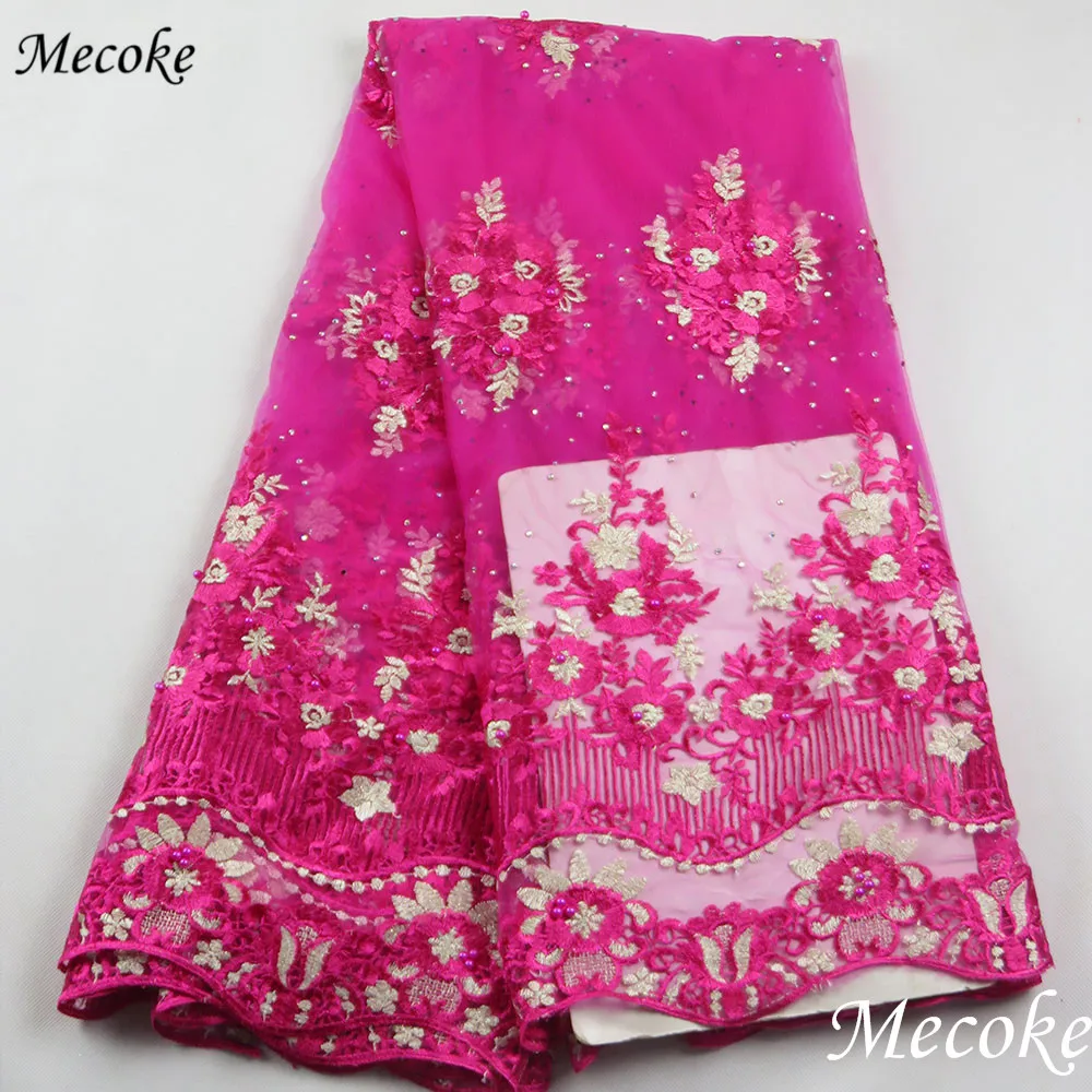 Новейший Королевский синий Лидер продаж французское кружево оптовая цена