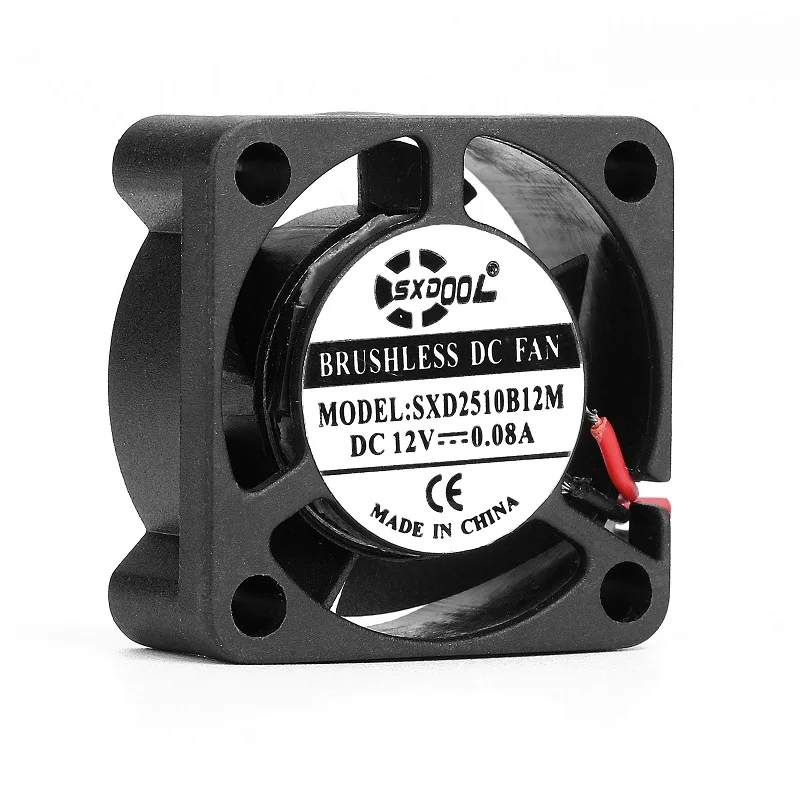 Brand New SXDOOL SXD2510BM mini small 25mm DC 12V brushless axial colling fan 2-wire lead | Компьютеры и офис