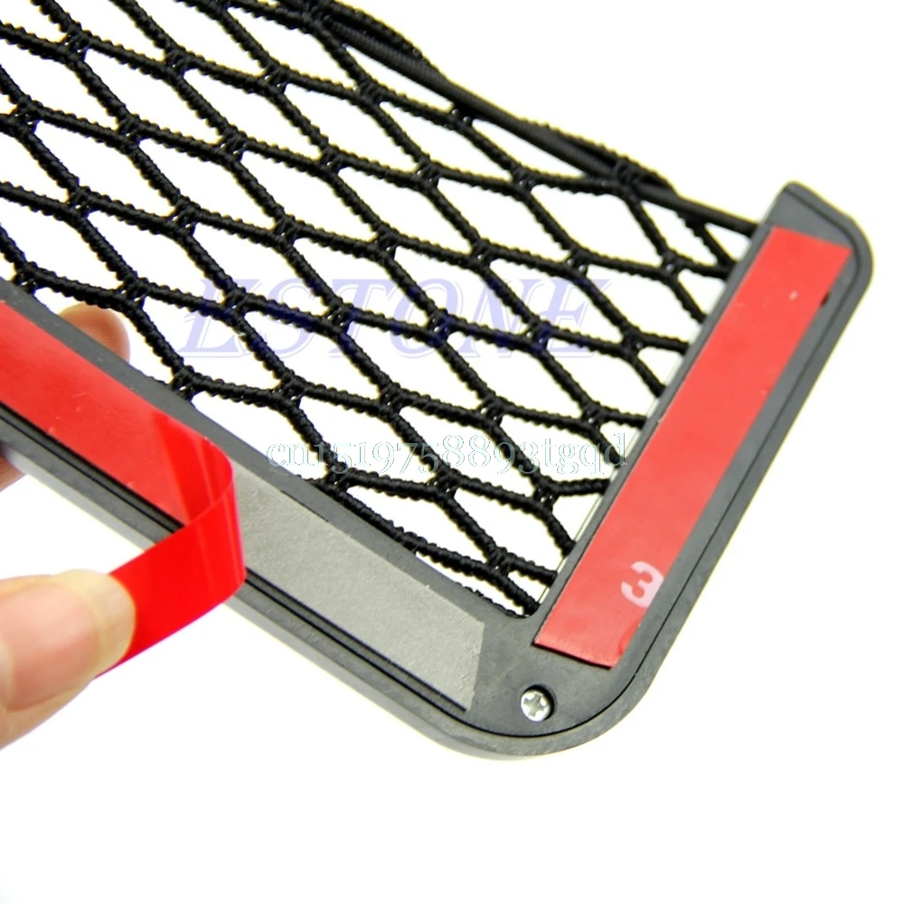 Черный Авто рюкзак с затягивающимися шнуровыми лямками хранилище сумочка для