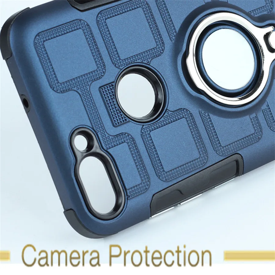 Защитный чехол для huawei P smart 2019 телефона huwai psmart funda подставка держатель кольца huawai